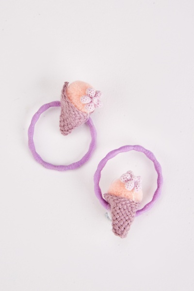 Pack Of 2 Ice Cream Hair Bands
