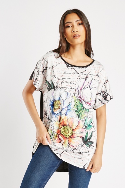 Graphic Print Casual Tee
