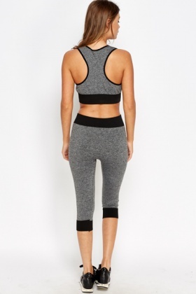 cropped sports trousers women's