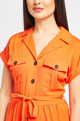 orange utility jumpsuit