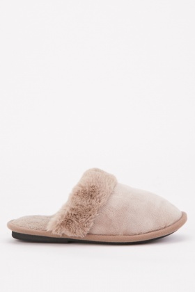 fluffy slip on