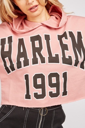 harlem 1991 crop sweatshirt