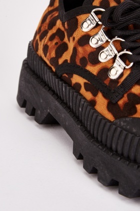 Chunky sneakers store leopard