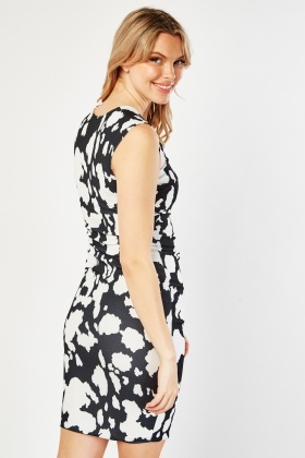 Cow print hotsell bodycon dress