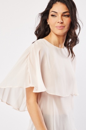 High low sheer on sale top