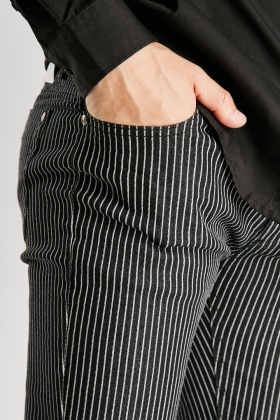 Men's pants hot sale striped