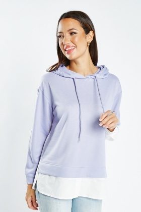 Shirt Underlay Hoodie - 5 Colours - Just £5