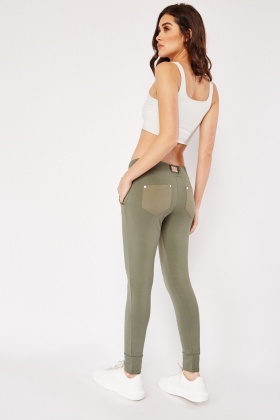 Skinny leg sale jogging bottoms