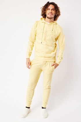 Yellow hot sale jogging bottoms