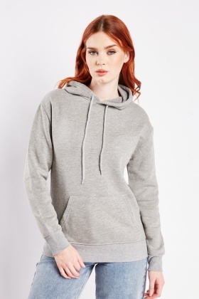 Casual Drawstring Neck Hoodie - 9 Colours - Just £6