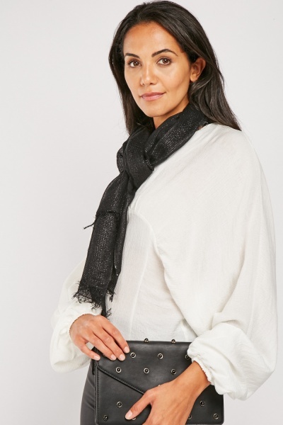Sheer Shimmery Scarf
