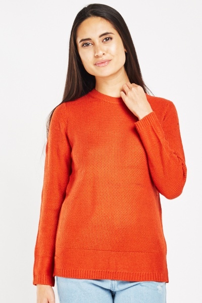 Criss-Cross Back Knit Jumper