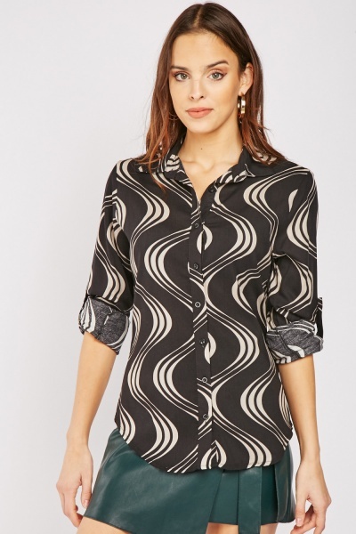 Swirl Pattern Shirt