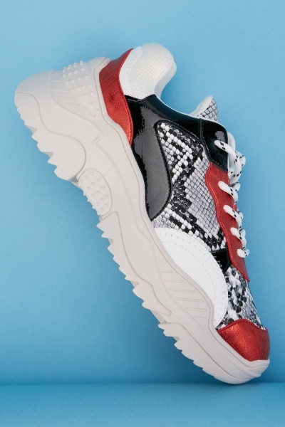 Chunky Contrasted Trainers