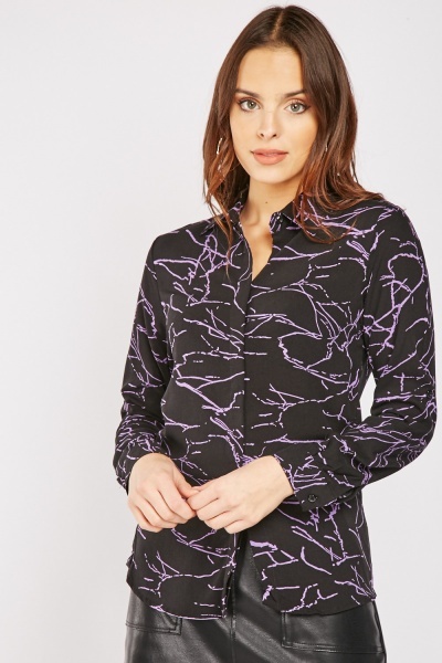 Scattered Print Shirt