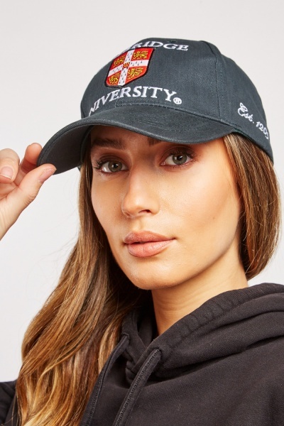 Unisex University Embroidered Baseball Cap