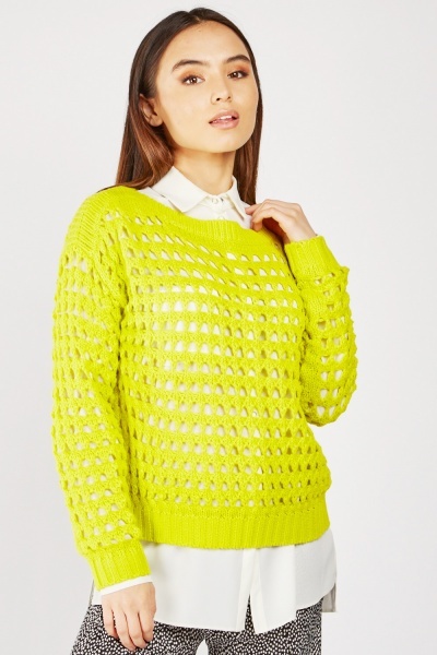 Loose Knitted Jumper