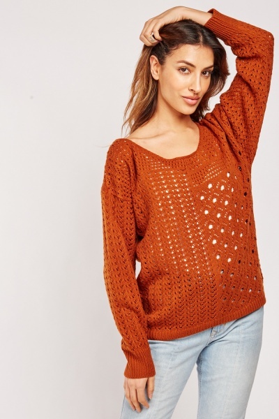 Loose Knit Casual Jumper