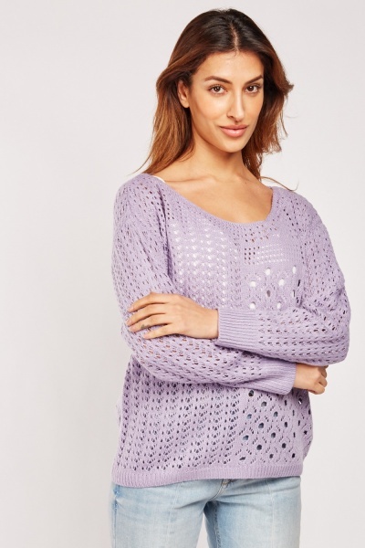 Loose Knit Casual Jumper