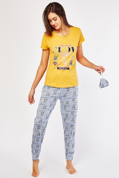 Printed Pyjama Set