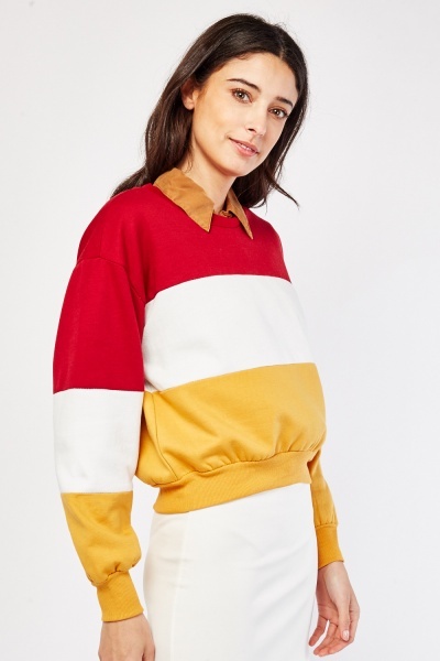 Colour Block Sweatshirt