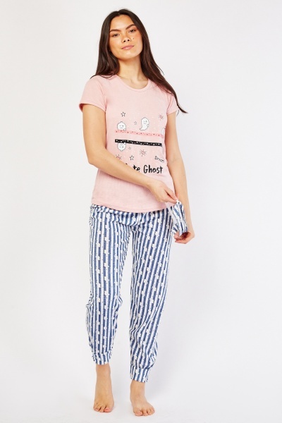 Novelty Print Pyjama Set