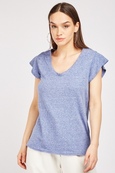 Pom-Pom Hem Basic Top