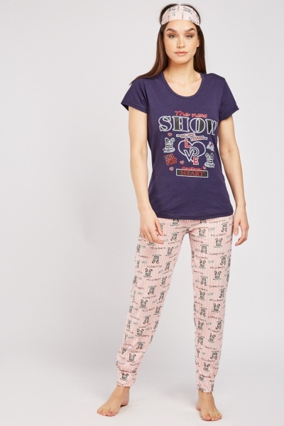 Printed Pyjama Set