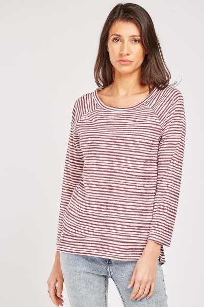 Long Sleeve Striped Top