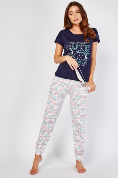 Pelican Printed Pyjama Set