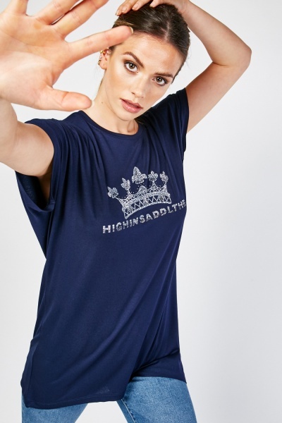 Encrusted Crown T-Shirt