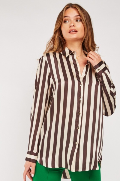 Monchrome Striped Shirt