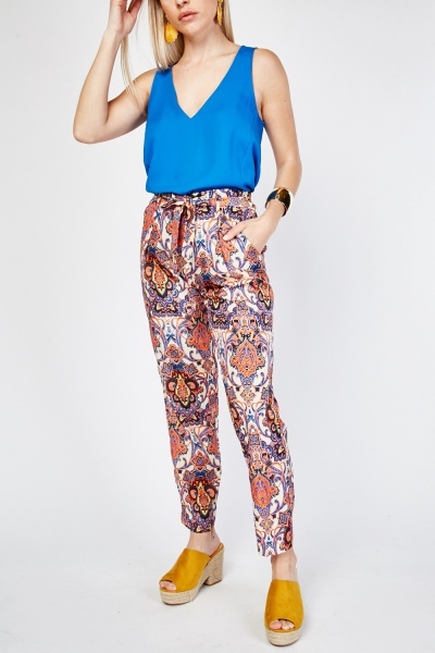 Enthic Printed Trousers