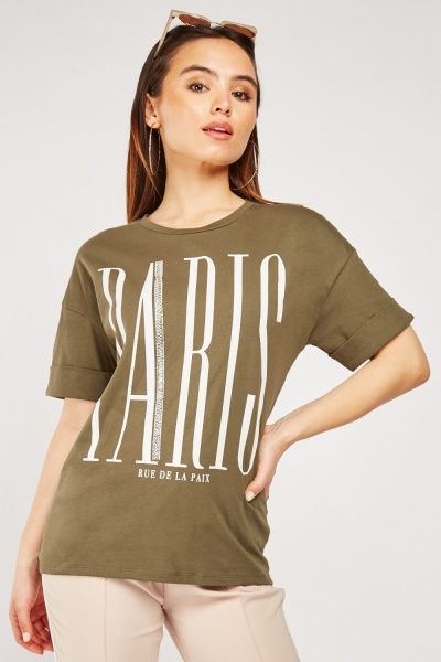 Paris Printed Cotton Top