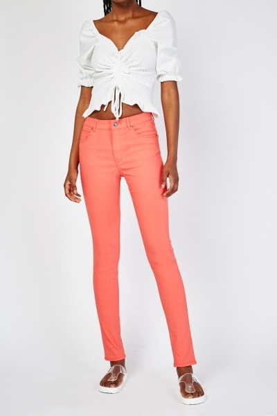 Low Waist Skinny Trousers