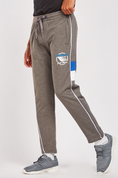Front Logo Skinny Fit Joggers