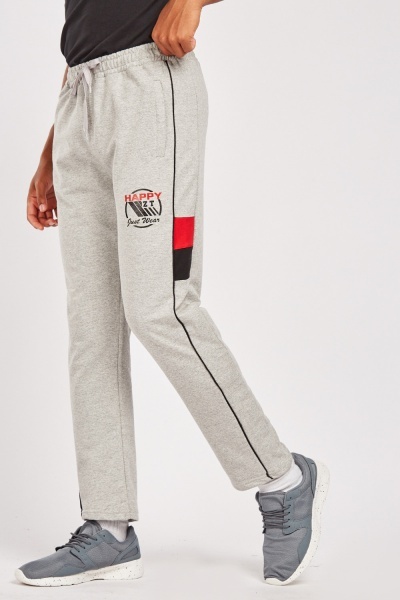 Front Logo Skinny Fit Joggers