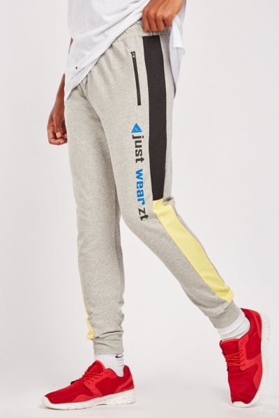 Printed Cotton Mens Joggers