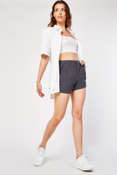 Linen Casual Shorts