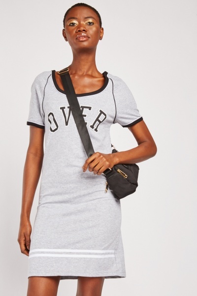 Graphic Print T-Shirt Dress