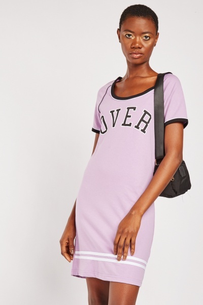 Graphic Print T-Shirt Dress