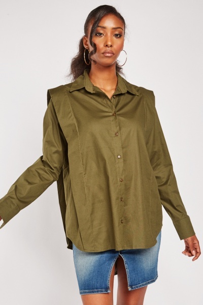 Oversized Long Sleeve Shirt