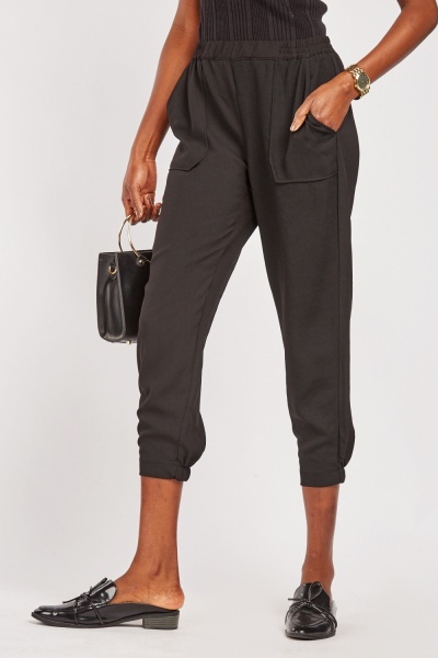 Front Pocket Tapered Trousers