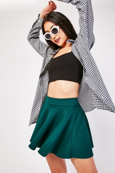 Mini Circular Skirt