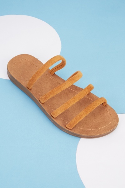 Bangle Strap Slide Sandals