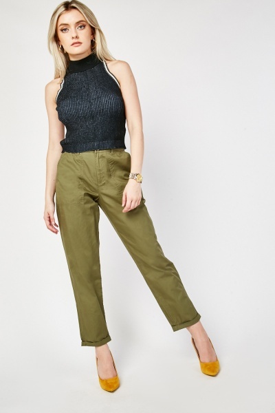 Pocket Front Chino Trousers