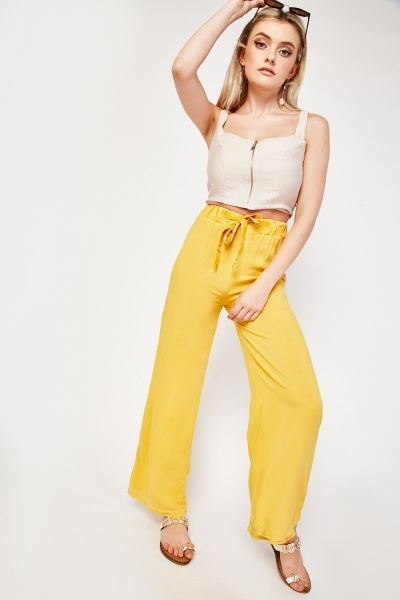 Straight Fit Casual Trousers
