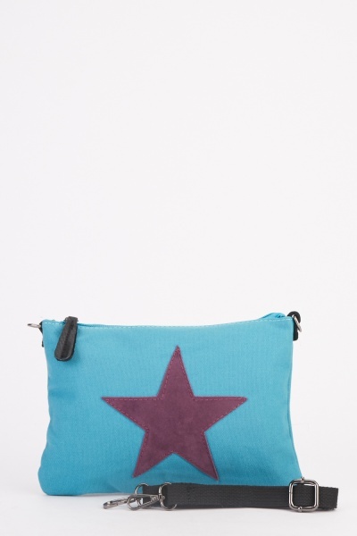 Star Patch Contrasted Bag