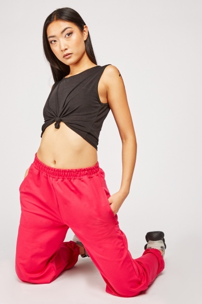 Elasticated Ankle Cuff Casual Joggers
