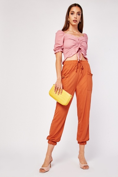 Light Weight Elasticated Ankle Trousers